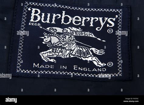 label burberry